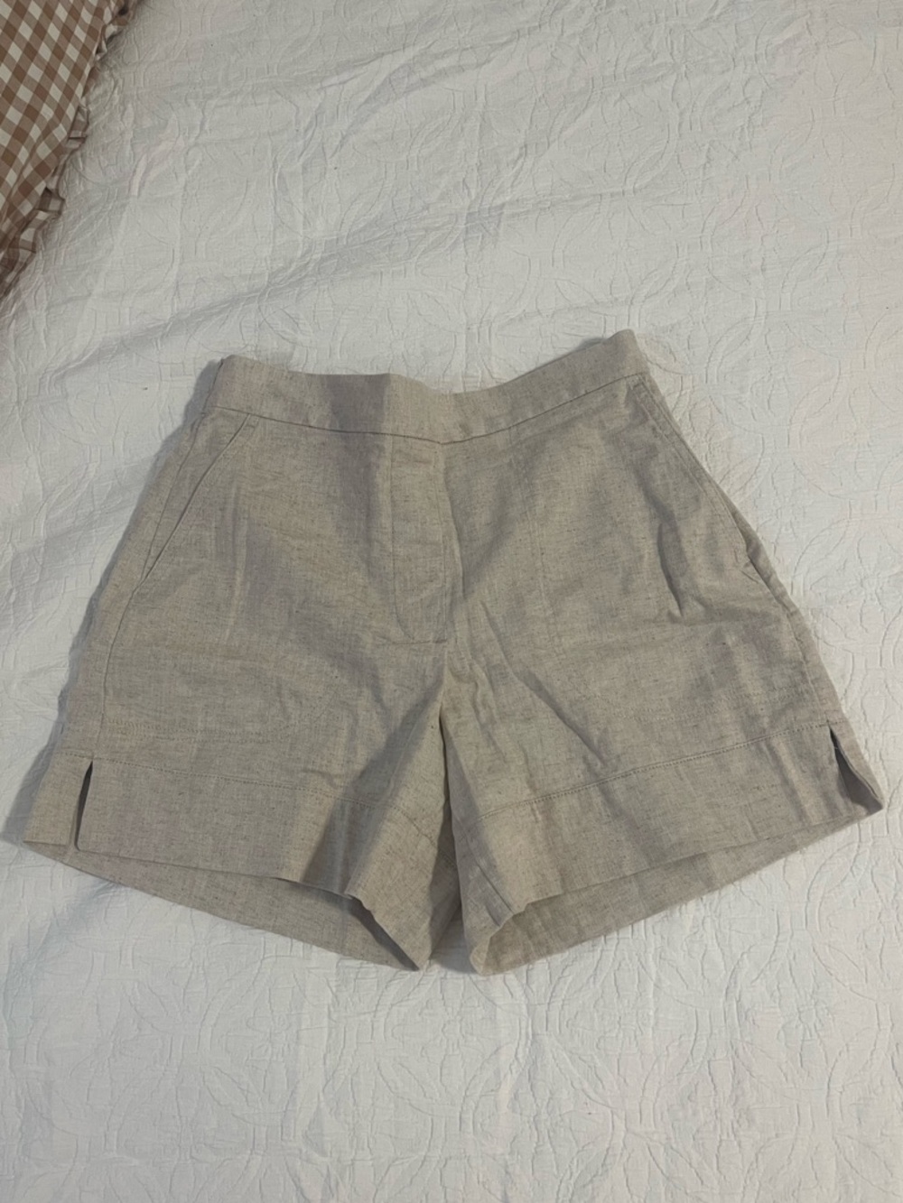 Banana Republic Factory High Rise Linen-Blend Anyday Casual Women’s Shorts